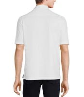 Hart Schaffner Marx Short Sleeve Luxury Performance Coatfront Shirt