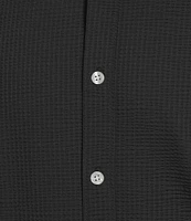 Hart Schaffner Marx Short Sleeve Luxury Performance Coatfront Shirt