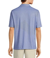 Hart Schaffner Marx Short Sleeve Luxury Performance Mini Shell Coatfront Shirt