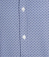 Hart Schaffner Marx Short Sleeve Luxury Performance Mini Shell Coatfront Shirt