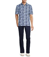 Hart Schaffner Marx Short Sleeve Luxury Performance Scenic Polo Shirt