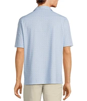 Hart Schaffner Marx Short Sleeve Luxury Performance Seashell Coatfront Shirt