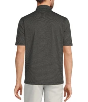 Hart Schaffner Marx Short Sleeve Luxury Performance Texture Polo Shirt