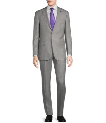 Hart Schaffner Marx Classic Fit Flat Front 2-Piece Suit