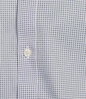 Hart Schaffner Marx State Street Essentials Long Sleeve Geo Print Coatfront Shirt