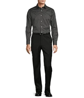 Hart Schaffner Marx State Street Essentials Long Sleeve Geo Print Coatfront Shirt