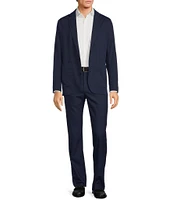 Hart Schaffner Marx State Street Essentials Long Sleeve Solid HartFlex Blazer