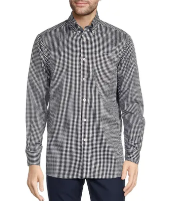 Hart Schaffner Marx State Street Essentials Medium Checked Button-Down Collar Sportshirt