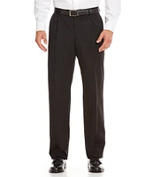 Hart Schaffner Marx Performance Chicago Classic Fit Pleated Solid Dress Pants