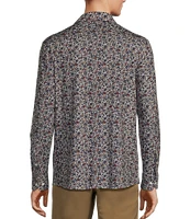 Hart Schaffner Marx The 1887 Club Collection Long Sleeve 4FLEX Mini Floral Sportshirt