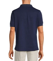 Hart Schaffner Marx The Blueprint Collection Short Sleeve Texture Johnny Collar Shirt