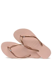 Havaianas Women's Slim Crystal SW II Flip Flops