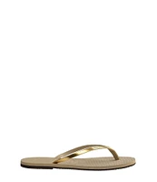 Havaianas You Metallic Flip Flops