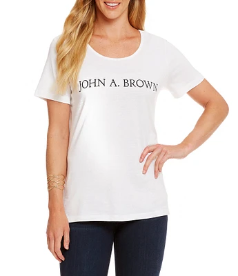 Heritage John A. Brown Logo Tee Shirt