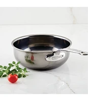 Hestan NanoBond Titanium Stainless Steel Saucier Pan, 2-Quart