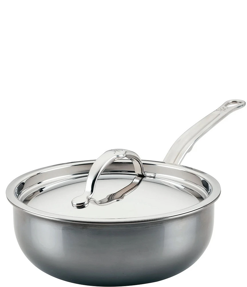 Hestan NanoBond Titanium Stainless Steel Saucier Pan, 2-Quart