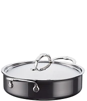 Hestan NanoBond Titanium Stainless Steel Covered Sauteuse Pan, 3.5-Quart