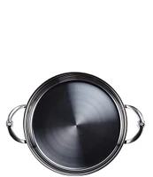 Hestan NanoBond Titanium Stainless Steel Covered Sauteuse Pan, 3.5-Quart