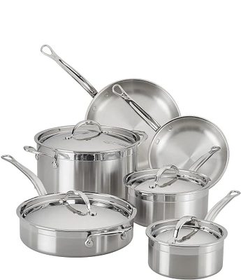 Hestan ProBond Stainless Steel Ultimate 10-Piece Cookware Set