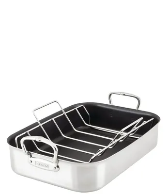 Hestan Provisions Classic Clad Nonstick Roaster with Rack