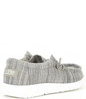 HEYDUDE Boys' Wally Linen Washable Slip-Ons (Youth)