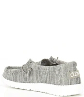 HEYDUDE Boys' Wally Linen Washable Slip-Ons (Youth)