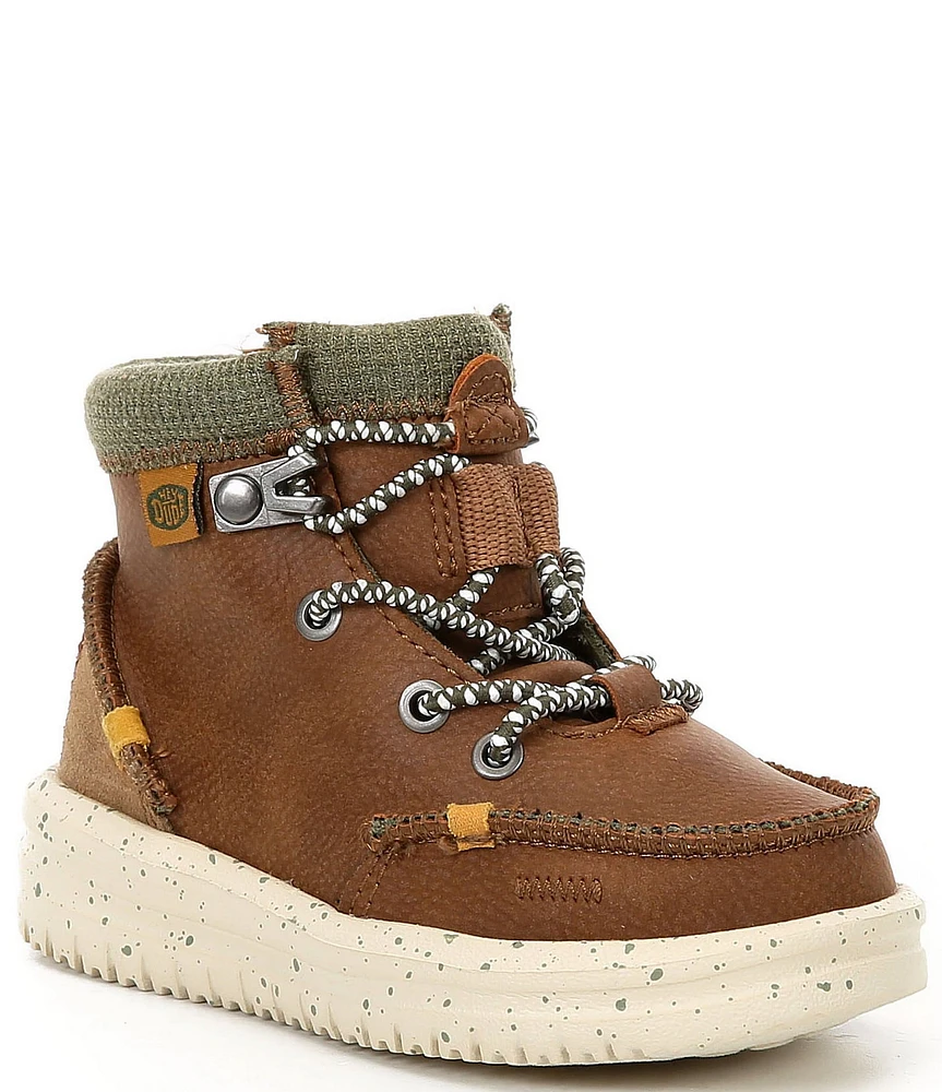 HEYDUDE Boys' Bradley Leather Boots (Infant)