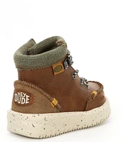 HEYDUDE Boys' Bradley Leather Boots (Toddler)