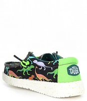 HEYDUDE Boys' Wally Dino Lace Up Slip-Ons (Infant)