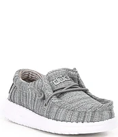 HEYDUDE Boys' Wally Linen Washable Slip-Ons (Infant)