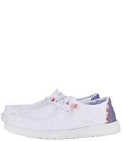 HEYDUDE Women's Wendy Boho Crochet Slip-Ons