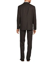 Hickey Freeman Classic Fit 2 Reverse Pleat Mix Pattern 2-Piece Suit