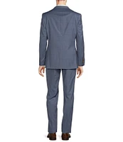 Hickey Freeman Classic Fit Flat Front Fancy Pattern 2-Piece Suit