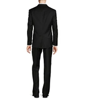 Hickey Freeman Classic Fit Flat Front Solid 2-Piece Tuxedo Suit