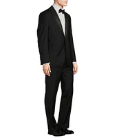 Hickey Freeman Classic Fit Flat Front Solid 2-Piece Tuxedo Suit