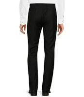 Hickey Freeman Classic Fit Flat Front Solid Dress Pants