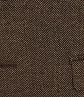 Hickey Freeman Classic Fit Herringbone Pattern Sport Coat