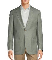 Hickey Freeman Classic Fit Twill Pattern Sport Coat