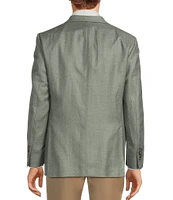 Hickey Freeman Classic Fit Twill Pattern Sport Coat