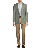 Hickey Freeman Classic Fit Twill Pattern Sport Coat