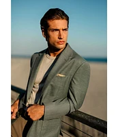 Hickey Freeman Classic Fit Twill Pattern Sport Coat