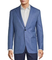 Hickey Freeman Classic Fit Twill Pattern Sport Coat