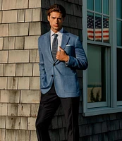 Hickey Freeman Classic Fit Twill Pattern Sport Coat