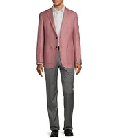 Hickey Freeman Classic Fit Twill Pattern Sport Coat