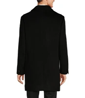 Hickey Freeman Henderson Wool Blend Solid Car Coat