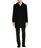 Hickey Freeman Henderson Wool Blend Solid Car Coat