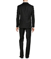 Hickey Freeman Modern Fit Flat Front Solid 2-Piece Tuxedo Suit