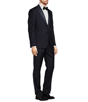 Hickey Freeman Modern Fit Flat Front Solid 2-Piece Tuxedo Suit