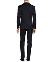 Hickey Freeman Modern Fit Flat Front Solid 2-Piece Tuxedo Suit