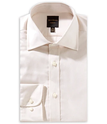 Hickey Freeman Modern Fit Spread Collar Stretch Dress Shirt